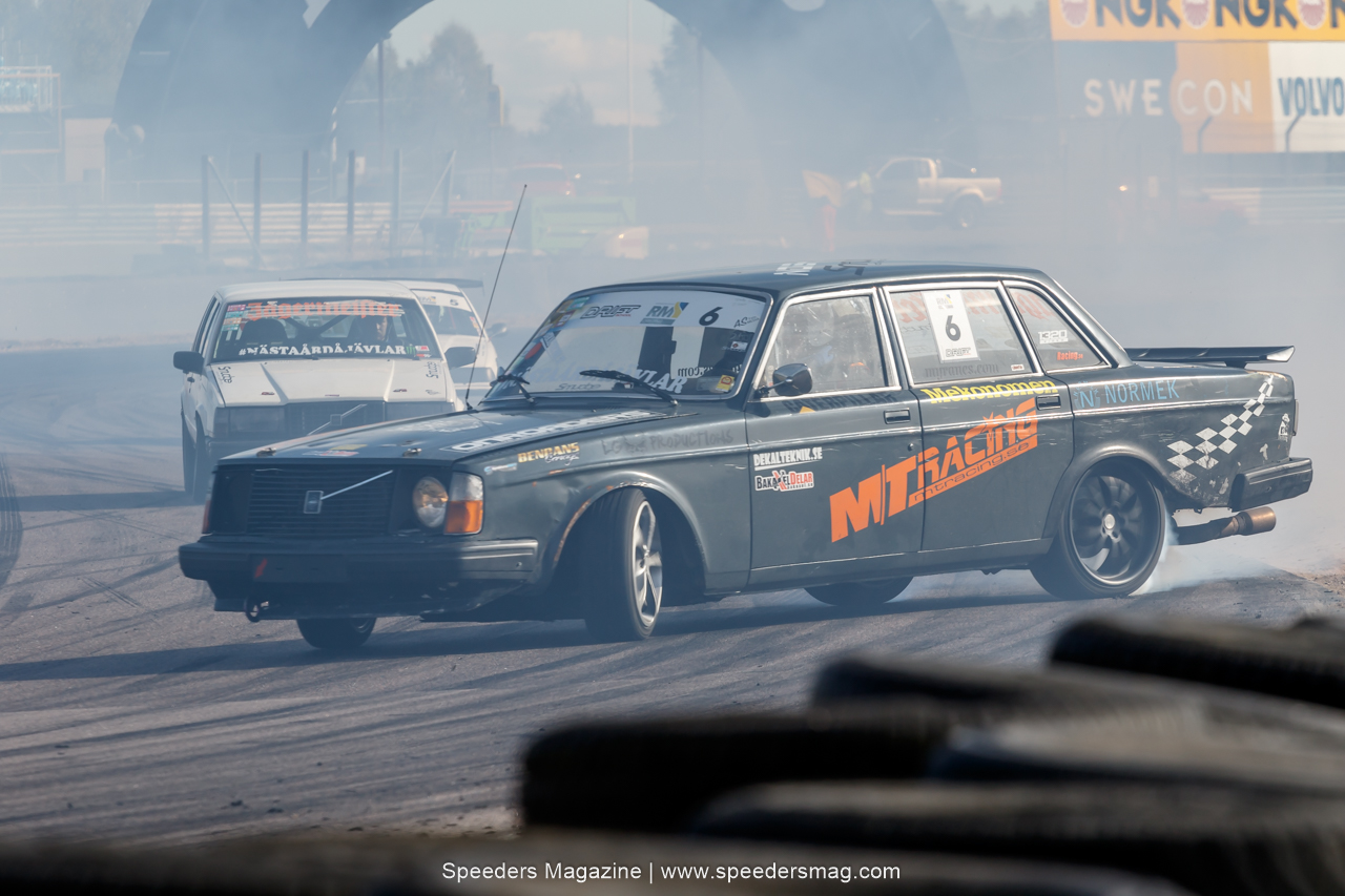 Norton Carlsson Eriksson under Gatebil Mantorp. Foto: Henrik Andersson